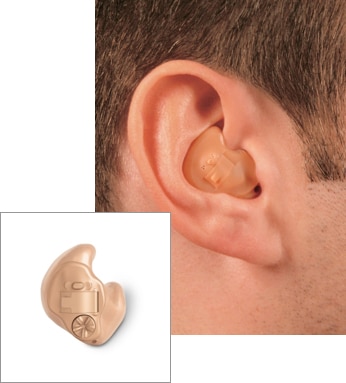 An ITE device alone and being worn