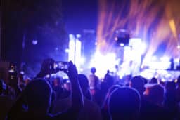 Live music concert